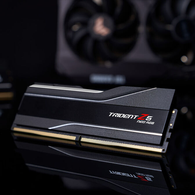 G.Skill Trident Z5 Neo RGB DDR5-6000 RAM, CL36, EXPO - 32 GB Dual-Kit, black image number 7