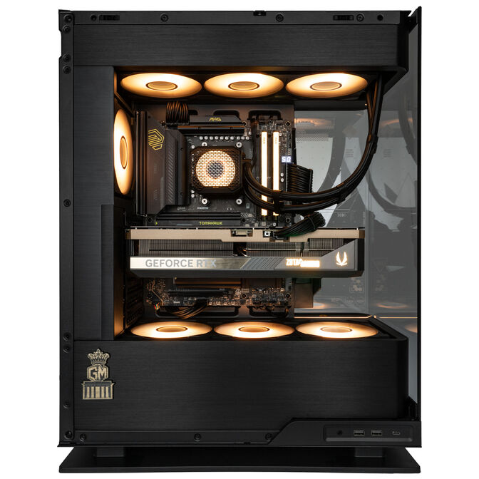 KingForge Gaming-PC GrandMaster, AMD Ryzen 7 9850X3D, RTX 5090, Phanteks Evolv X2 &ndash; Fertig-PC image number 2