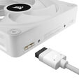 Corsair iCUE LINK QX120 RGB Series, PWM L&uuml;fter, 3er Pack inkl. RGB-Controller - 120mm, wei&szlig;, Starter image number null
