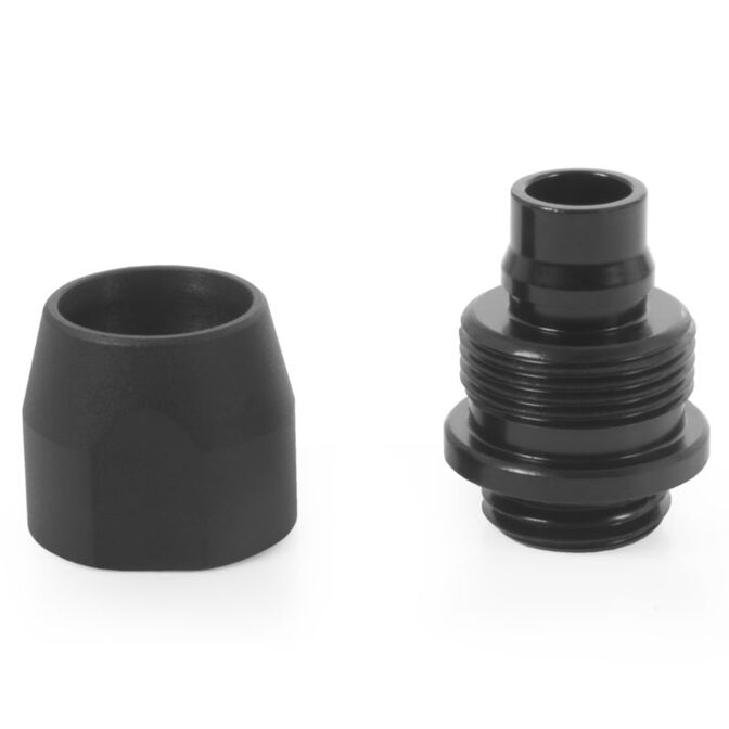 Alphacool TPV Metal 12,7/7,6mm Anschraubt&uuml;lle G1/4, 6-Pack - schwarz image number 3