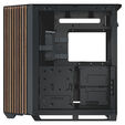 APNX V1 PC-Geh&auml;use, Midi-Tower, ATX, Tempered Glass - Holz, schwarz image number null