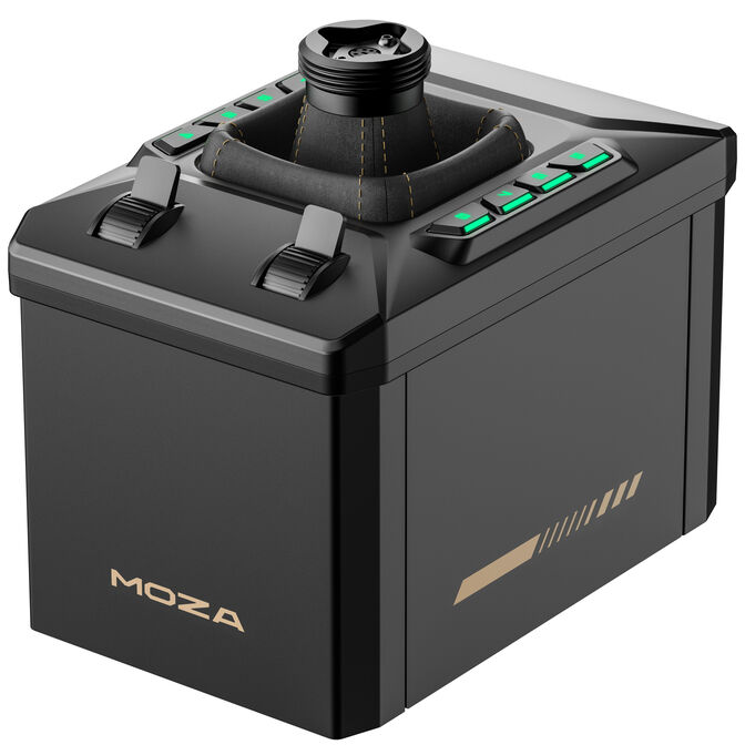 MOZA AB6 Flight Simulator Bundle, 6Nm Force Feedback, ARGB - black image number 5