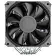 Montech NX600 CPU K&uuml;hler, Dual Tower - 2x 120mm, schwarz image number null