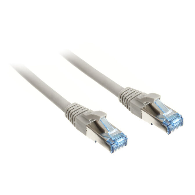 InLine Patchkabel Cat.6A, S/FTP (PiMf), 500MHz, grau - 3m image number 0