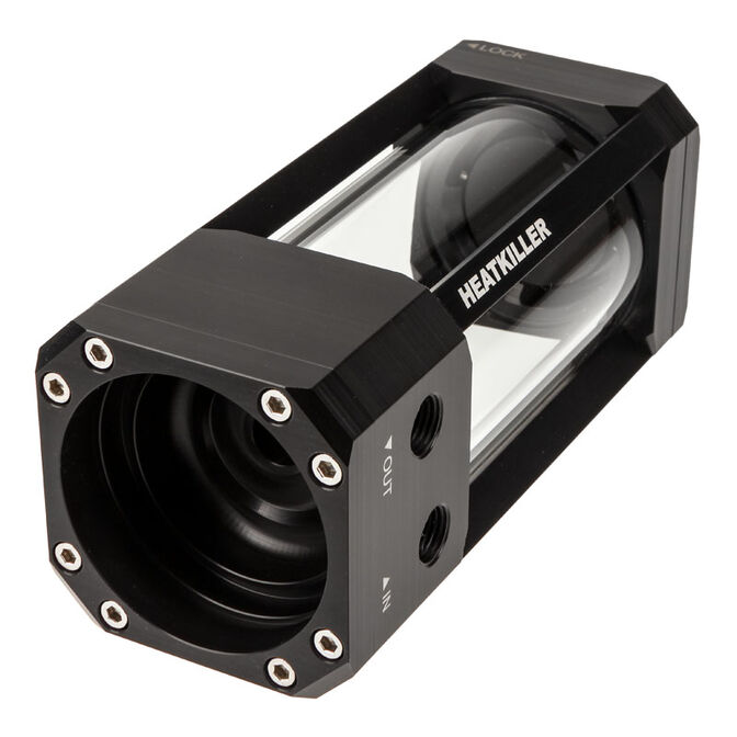Watercool Heatkiller Tube 100 D5 pump top reservoir - black image number 1
