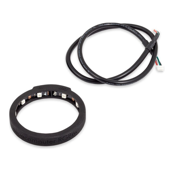 aqua computer RGBpx LED-Ring f&uuml;r aqualis 100/150, 10 adressierbare LEDs image number 1