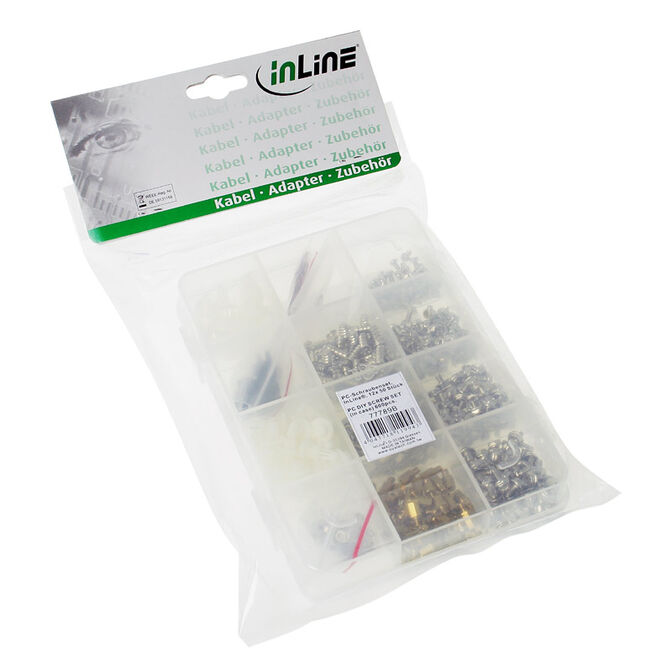 InLine PC-Schraubenset, 550-teilig image number 2