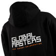 Global Masters Hoodie GM Logo - schwarz (M) image number null