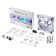 PHANTEKS D30 PWM Reverse Airflow, D-RGB L&uuml;fter - 140mm, wei&szlig; image number null