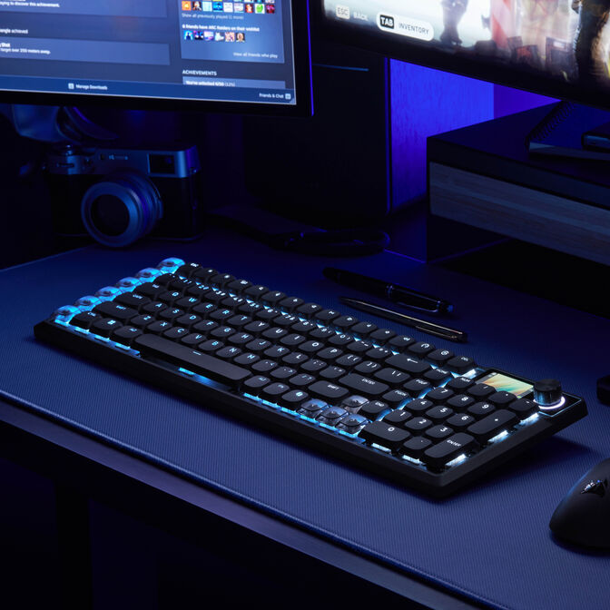 Corsair Vanguard Air 99 Wireless Gaming Keyboard, optical-mechanical, low profile, 8K polling, DE layout - black image number 24