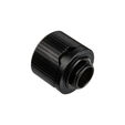 EK Water Blocks EK-Torque STC-16/10 fitting straight G1/4 inch female thread to 16/10mm - black image number null