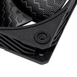 SilverStone Shark Force Fan, 120mm - black image number null
