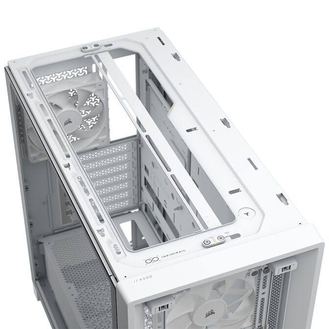 Corsair FRAME 4000X RS PC Case, Mid-Tower, E-ATX - 4x RS120 Fans, Black image number 6