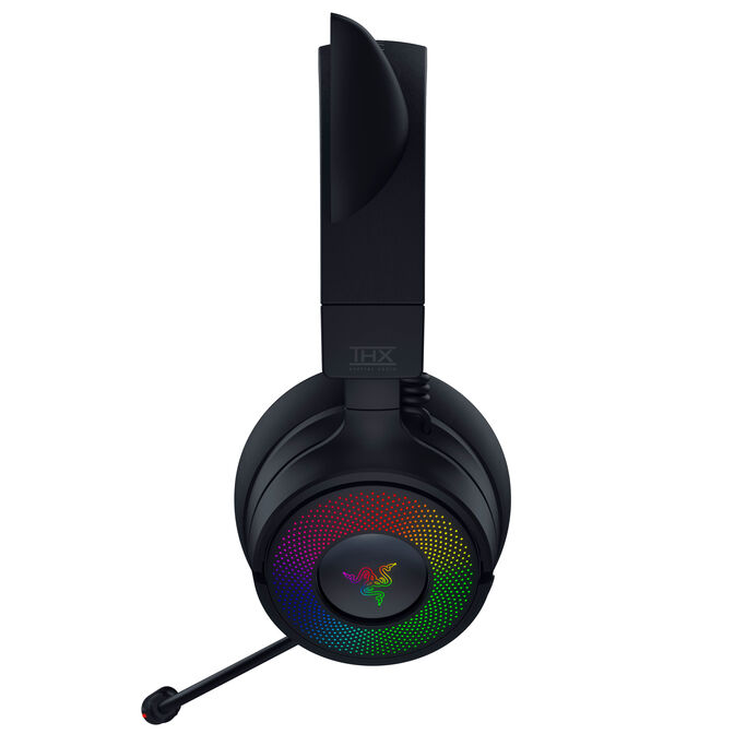 Razer Kraken Kitty V3 Pro kabelloses Gaming-Headset, Chroma RGB - schwarz image number 5