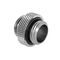 Barrow Adapter straight G1/4 inch female to G1/4 inch female, 5mm - silver