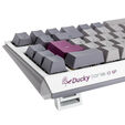 Ducky One 3 Mist Grey SF Gaming Keyboard, RGB LED - MX-Brown image number null