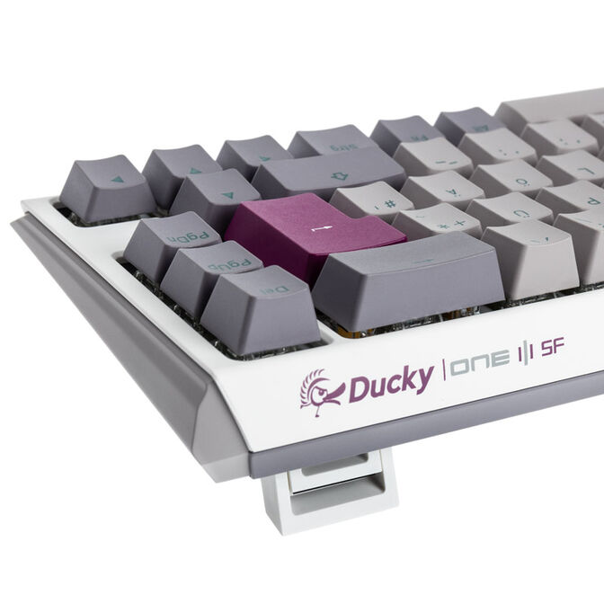Ducky One 3 Mist Grey SF Gaming Keyboard, RGB LED - MX-Brown image number 5