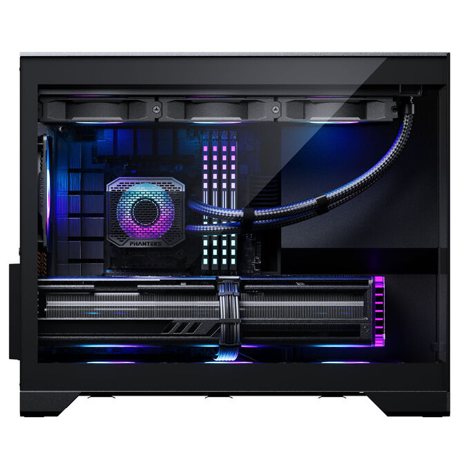 Phanteks XT V3 PC-Geh&auml;use, Mini-Geh&auml;use, mATX, Tempered Glass - inklusive 3x 120-mm-L&uuml;fter, schwarz image number 8