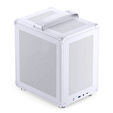 Jonsbo C6-ITX PC Case, Mini Tower, ITX, with Carry Handle - White image number null