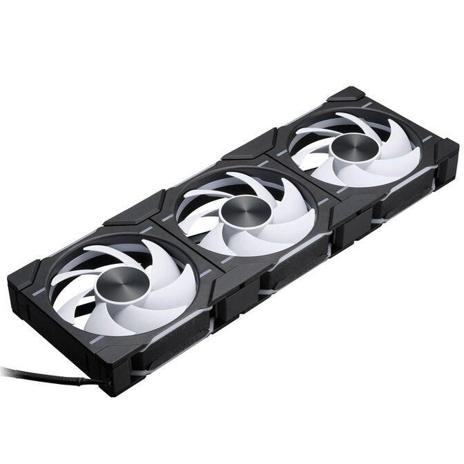 Phanteks NV7 E-ATX-Geh&auml;use, Tempered Glass, ARGB + D30 PWM Regular Airflow D-RGB L&uuml;fter, 3er Pack - 120mm, schwarz image number 12