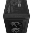 ASUS A23 PLUS PC-Geh&auml;use, Mini-Tower, Micro-ATX, RGB, Tempered Glass - schwarz image number null