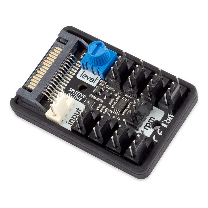aqua computer SPLITTY9 ACTIVE - aktiver Splitter f&uuml;r bis zu 9 PWM-L&uuml;fter image number 1