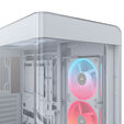 Corsair FRAME 4500X LX-R RGB PC-Geh&auml;use, Midi-Tower, E-ATX, Tempered Glass - wei&szlig; image number null