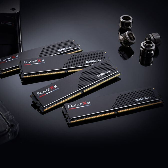 G.Skill Flare X5 DDR5-5600 RAM, CL36, EXPO - 32 GB Dual-Kit, schwarz image number 6