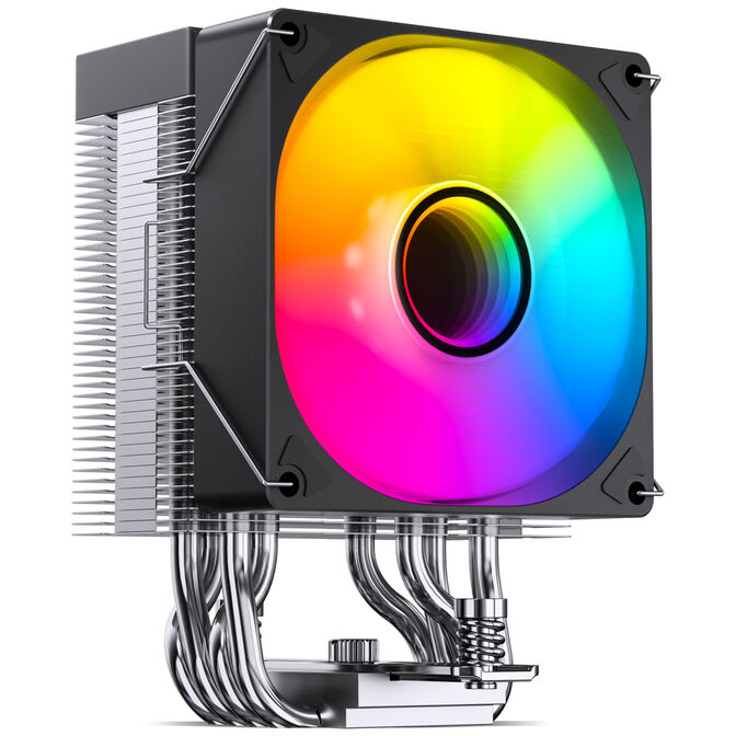Jonsbo CR-1400 V2 CPU cooler, RGB - 92mm, black image number 1
