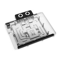 Alphacool Core Geforce RTX 5080 Vanguard/ SUPRIM GPU Wasserk&uuml;hler, ARGB, mit Backplate - Acryl