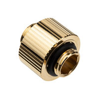 EK Water Blocks EK-Quantum Torque G1/4 Inch Extension Straight MM 14 - gold