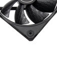 SilverStone Shark Force Fan, 120mm - black image number null
