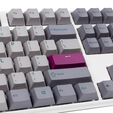 Ducky One 3 Mist Grey Gaming Keyboard, RGB LED - MX-Brown (US) image number null