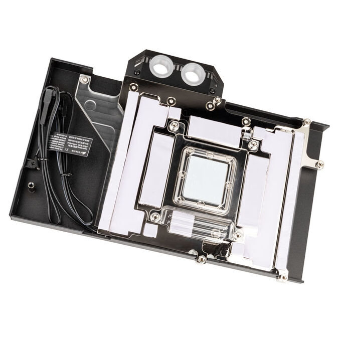 Corsair Hydro X Series XG7 RGB 3090 Ti FE GPU Wasserblock - Acryl + Nickel image number 1