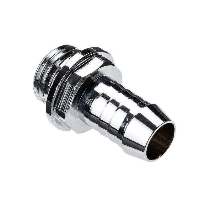 Alphacool HF Anschluss gerade G1/4 Zoll AG auf 10mm ID - chrome image number 0