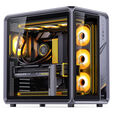 Jonsplus BO400 PC-Geh&auml;use, Midi-Tower, ATX, Tempered Glass &ndash; gunmetal grey image number null