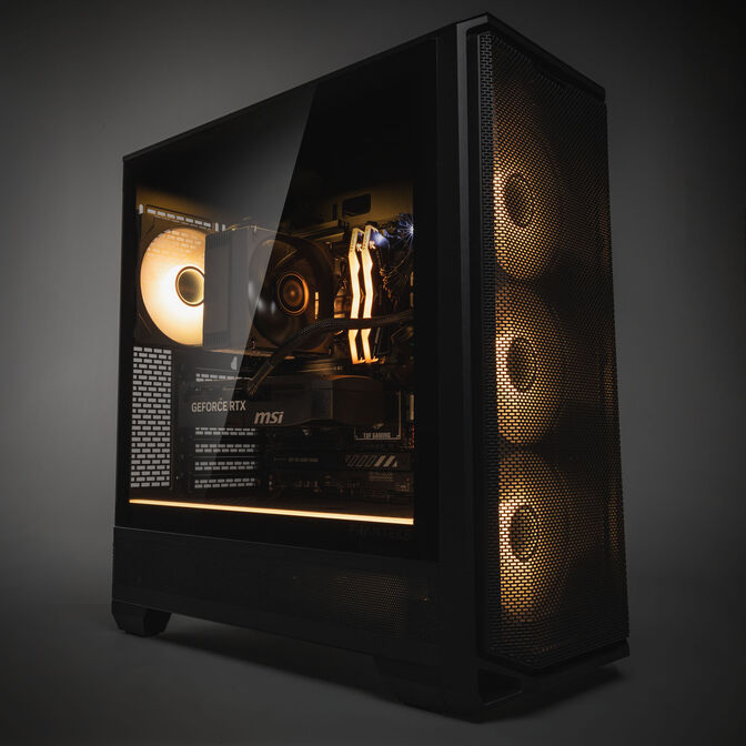 KingForge Gaming-PC Gold, AMD Ryzen 5 7500X3D, RTX 5070, Phanteks Eclipse G400A &ndash; Fertig-PC mit Windows image number 8