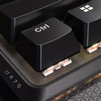 Corsair K70 CORE TKL WIRELESS RGB Gaming-Tastatur, mechanisch, ISO (DE), MLX RED Switch - schwarz image number null