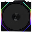 Lian Li UNI FAN TL Wireless L&uuml;fter, ARGB, PWM, 3er-Pack - Reverse Blade, 120mm, schwarz image number null