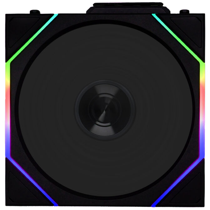 Lian Li UNI FAN TL Wireless L&uuml;fter, ARGB, PWM, 3er-Pack - Reverse Blade, 120mm, schwarz image number 4