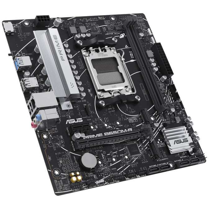 ASUS Prime B650M-R Mainboard, B650-Chipsatz, Sockel AM5, DDR5 image number 1