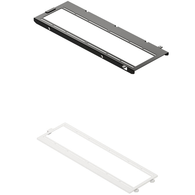HAVN HS 420 Fan Brackets f&uuml;r 360 mm Radiatoren - wei&szlig; image number 0
