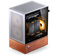 Jonsbo T7 PC-Geh&auml;use, Midi-Tower, mATX, Tempered Glass - silber image number null