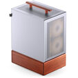 Jonsbo T7 PC-Geh&auml;use, Midi-Tower, mATX, Tempered Glass - silber image number null