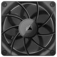 Corsair iCUE LINK RX120 MAX Series, PWM L&uuml;fter, 3er Pack - 120mm, schwarz image number null