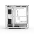 Fractal Design Epoch XL White TG Clear Tint PC Case, Mid-Tower, E-ATX, Tempered Glass &ndash; white image number null
