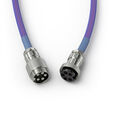 Glorious Coiled Cable Nebula, USB-C auf USB-A Spiralkabel - 1,37m, violett image number null