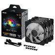 ASUS TUF Gaming TR120, PWM ARGB Fan 3-Pack - 120mm, black image number null