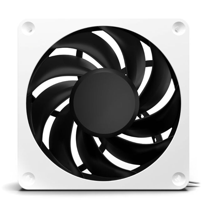 Alphacool Apex Stealth Metall L&uuml;fter 120 mm - wei&szlig; image number 1