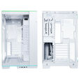 Lian Li O11 Dynamic EVO RGB PC Case Bundle + HydroShift II LCD-S 360TL AiO - White image number null